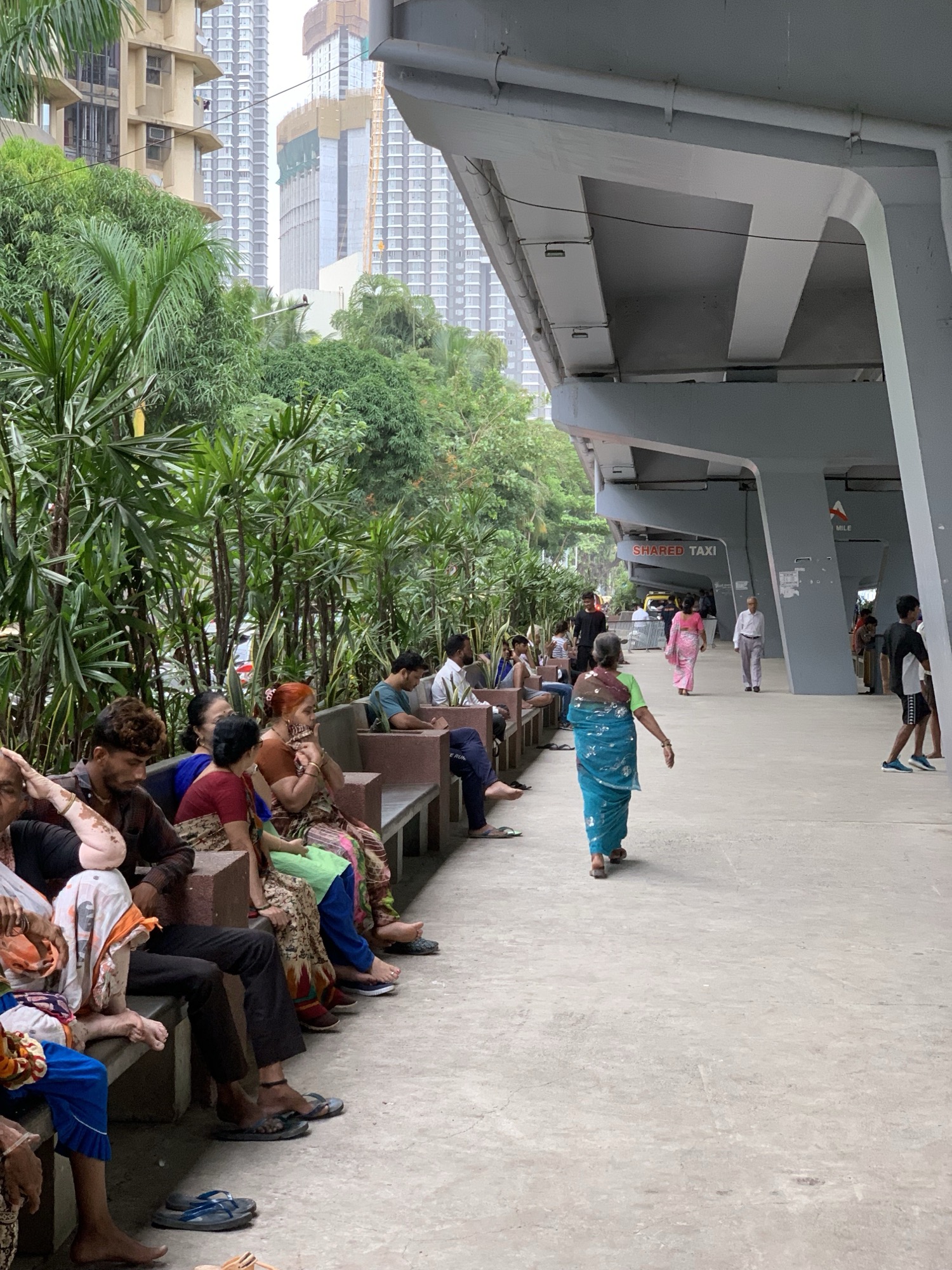 Spaces under the bridge, lower Parel — Urban Design by Studio Pomegranate